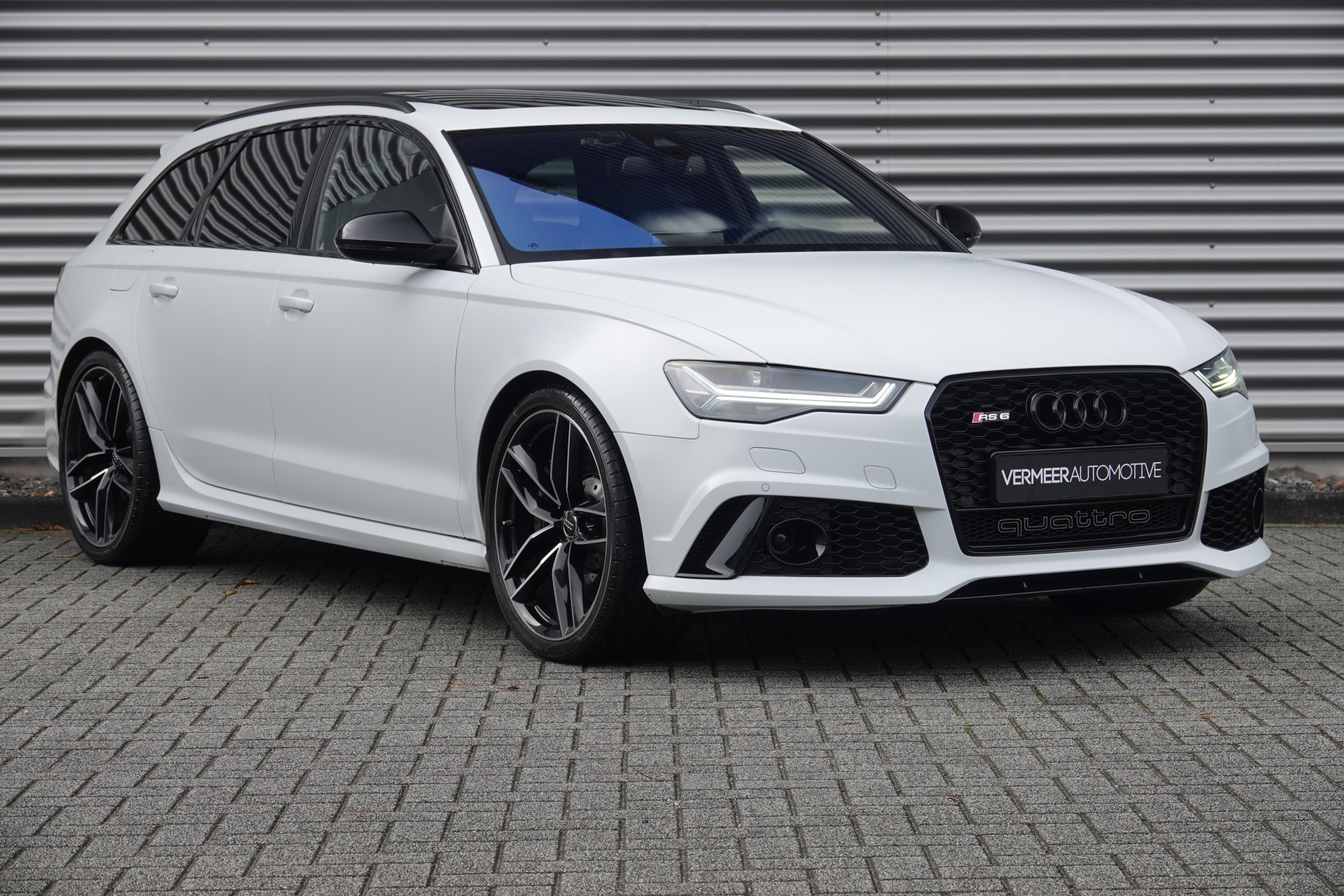tweedehands Audi A6 Avant 4.0 TFSI RS 6 quattro Pro Line Plus | Pano | Bose | Akrapovic | Mat | Soft Close | Memory | ACC |  – beschikbaar bij Van de Velde Auto’s