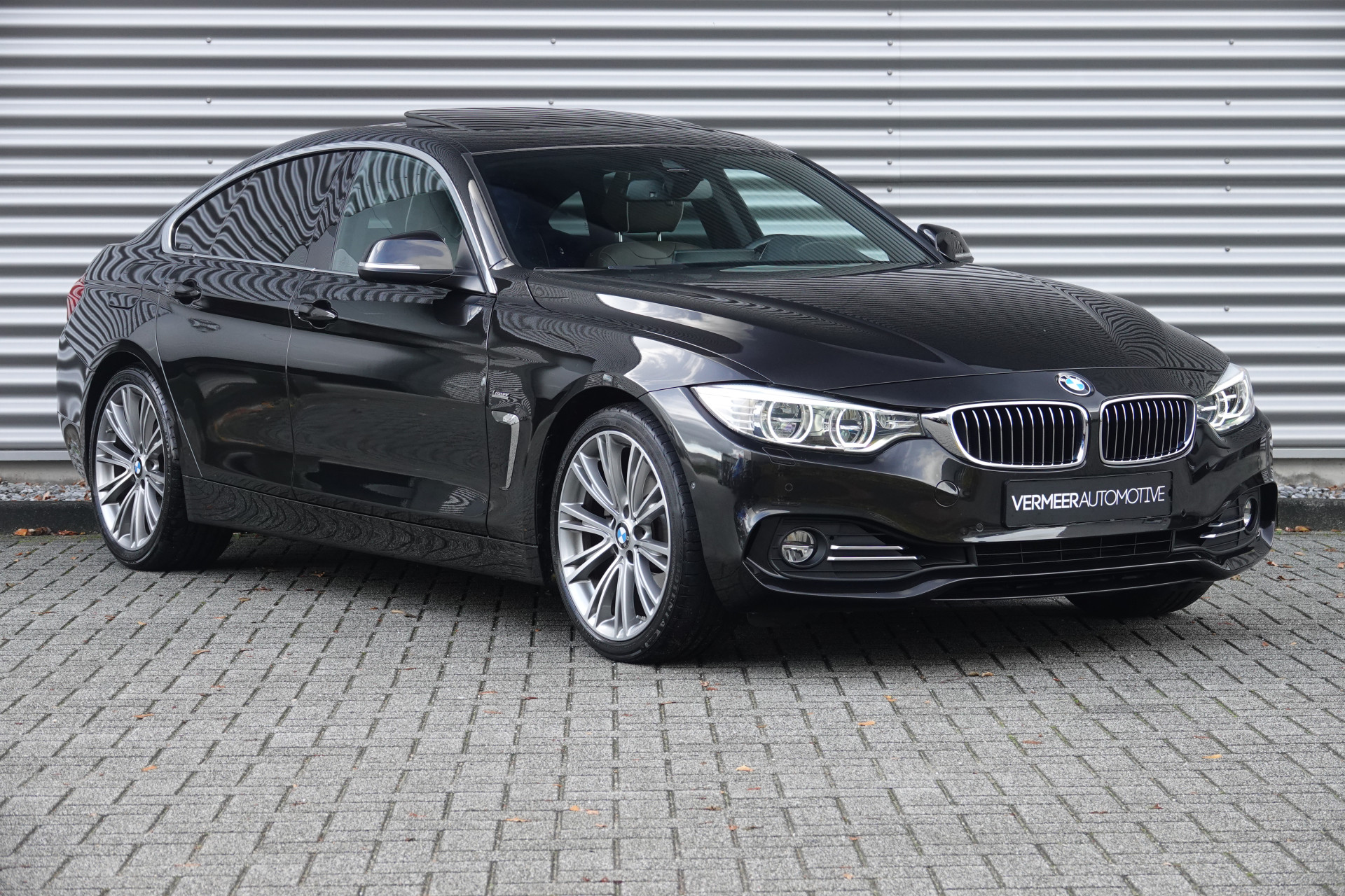 tweedehands BMW 4 Serie Gran Coupé 430i Centennial High Executive | Schuif-Kanteldak | HUD | Memory | H&K | Keyless | 360 |  – beschikbaar bij Van de Velde Auto’s