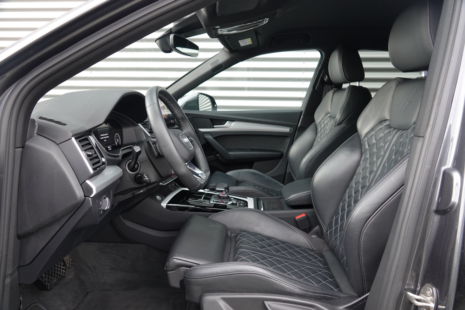 tweedehands Audi Q5 Sportback 50 TFSI e S edition | Sportstoelen | Luchtvering | B&O | Camera | S-Line |  – beschikbaar bij Van de Velde Auto’s