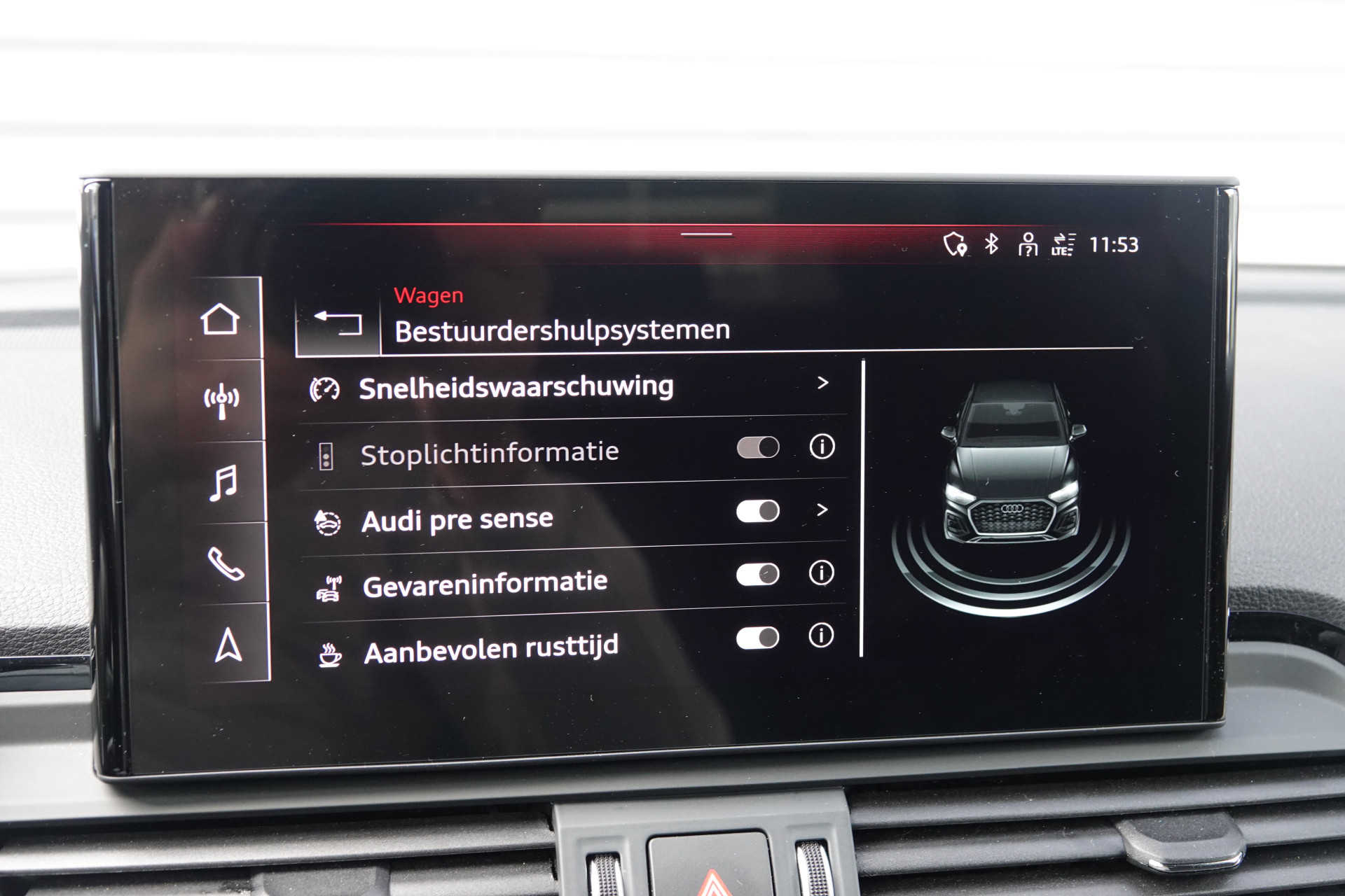 tweedehands Audi Q5 Sportback 50 TFSI e S edition | Sportstoelen | Luchtvering | B&O | Camera | S-Line |  – beschikbaar bij Van de Velde Auto’s