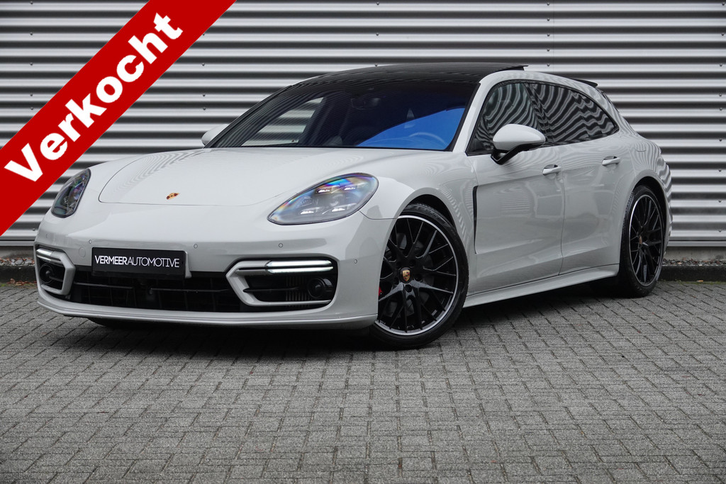 tweedehands Porsche Panamera Sport Turismo 2.9 4S E-Hybrid | Pano | Burmester | Schermen Achter | Achterasbesturing | Massage | Ventilatie | ACC | NP € 214.186 |  – beschikbaar bij Van de Velde Auto’s