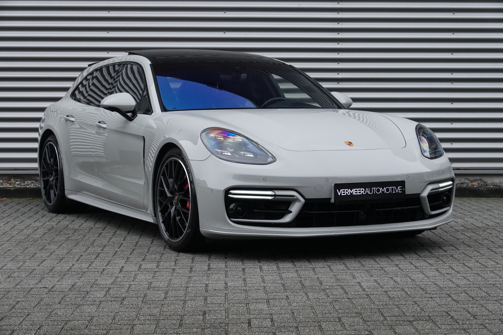 tweedehands Porsche Panamera Sport Turismo 2.9 4S E-Hybrid | Pano | Burmester | Schermen Achter | Achterasbesturing | Massage | Ventilatie | ACC | NP € 214.186 |  – beschikbaar bij Van de Velde Auto’s
